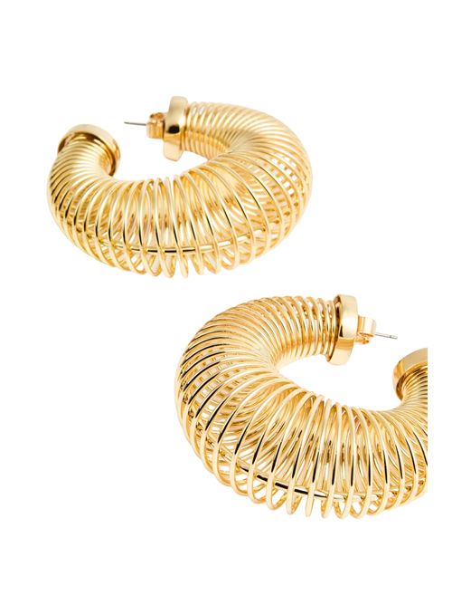 Orecchini Mabel effetto molla in metallo oro Liviana Conti | A6SJ04Z03-0